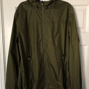 Green Rain Jacket